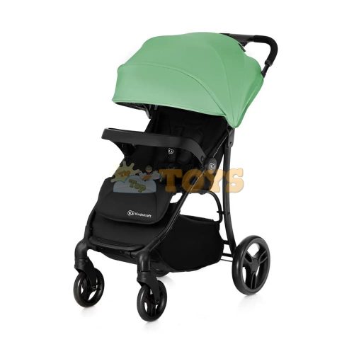 Kinderkraft Sports stroller CRUISER Green - sports stroller for children