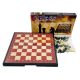 TipTopTOYS Magnetic chess board game 19.5cm - magnetic checkers game
