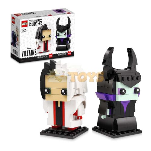 LEGO® BrickHeadz Cruella and Maleficent 40620 - 320 pieces
