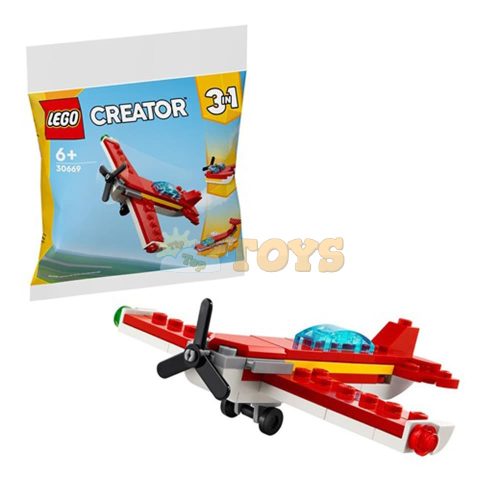 LEGO® Creator Iconic 3-in-1 Red Airplane 30669 - 51 pieces