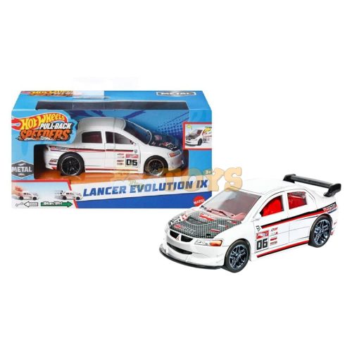 Hot Wheels Mitsubishi Lancer Evolution IX HPR73 Pull-Back Car