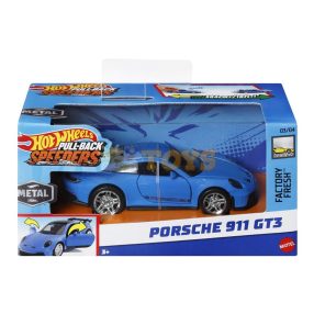 Hot Wheels Pull-Back Porsche 911 GT3 HWH47 - Mattel