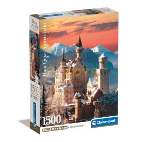   Clementoni Puzzle 1500 pieces Neuschwanstein Castle 31716 - High Quality Collection