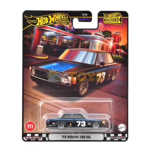Hot Wheels Premium Diecast '73 Volvo 142 GL HRT79 - Mattel