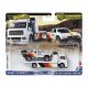 Hot Wheels Premium Transporter Fleet Street and Toyota Off-Road HRV39