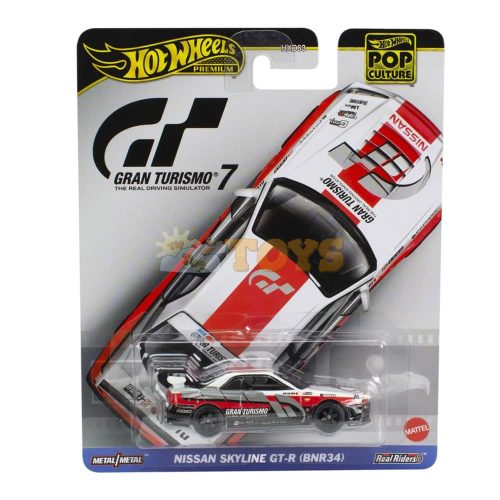 Hot Wheels Premium Gran Turismo Nissan Skyline GT R Pop Culture HKC28