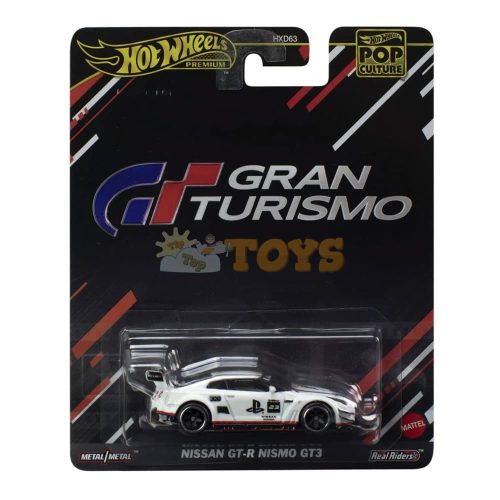 Hot Wheels Premium Gran Turismo Nissan GT R Nismo GT 3 Pop Culture HVJ34