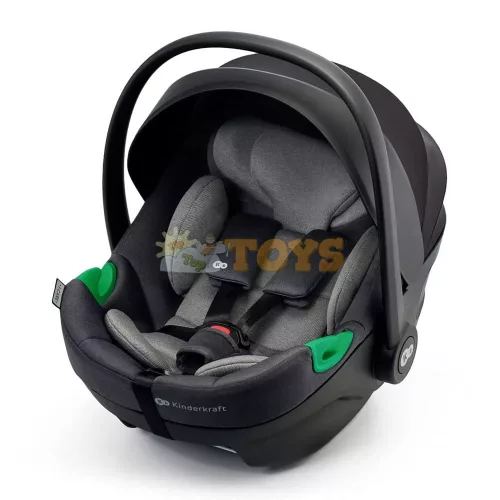 Kinderkraft Baby car seat I-Care I-Size 40-87cm RWF Cool Grey