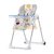 Kinderkraft YUMMY Folding Baby Table Chair Multicolor