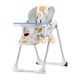 Kinderkraft YUMMY Folding Baby Table Chair Multicolor