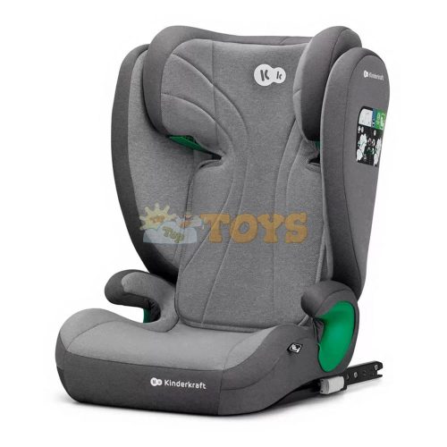 Kinderkraft Child car seat JUNIOR FIX2 I-Size 100-150cm Rocket Grey