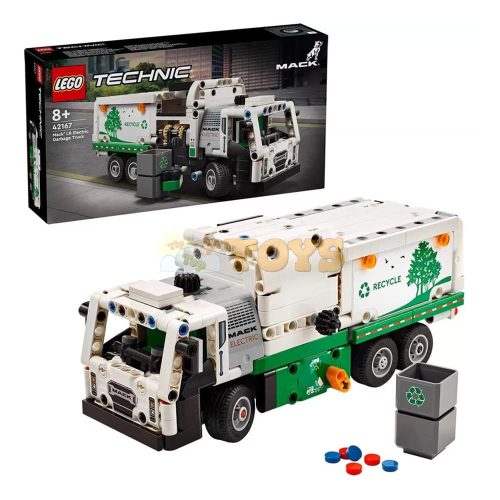 LEGO® Technic Mack LR Electric Garbage Truck 42167 - 503 pieces