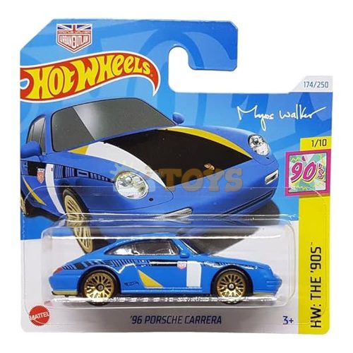 Hot Wheels Diecast '96 Porsche Carrera HTB03 - HW: THE '90S