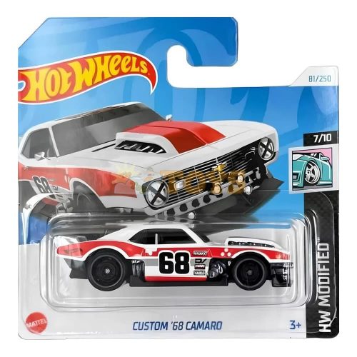 Hot Wheels Custom '68 Camaro HTD30 Diecast Car - HW Modified