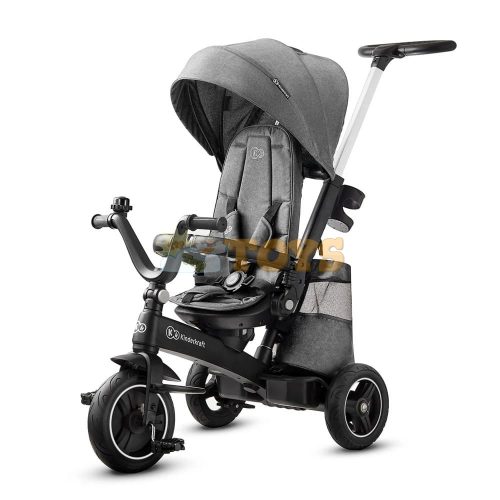 Kinderkraft Children's tricycle EASYTWIST Platinum Gray KKRETWIGRY0000