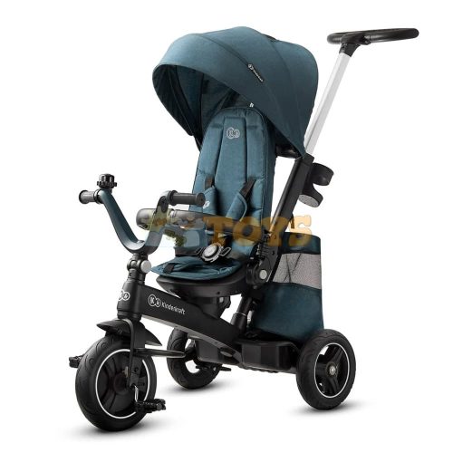 Kinderkraft Children's tricycle EASYTWIST Midnight Green KKRETWIGRE0000