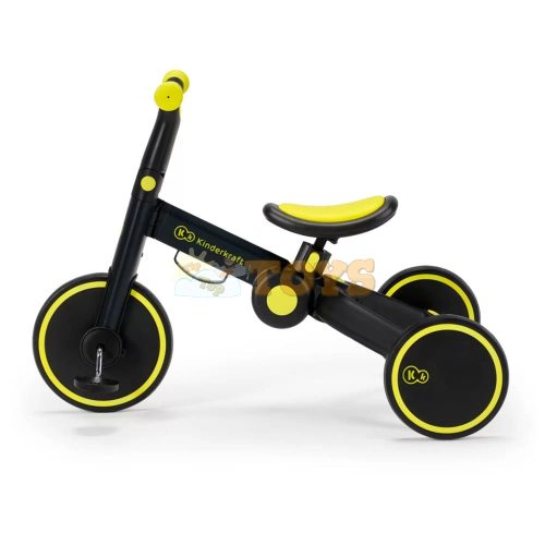 Kinderkraft Balance bike / Tricycle 4TRIKE Black Volt