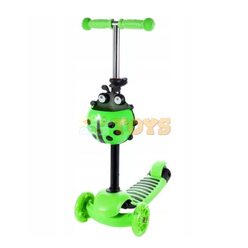 Outdoor Malplay 3-wheeled scooter Ladybug type scooter green 109343