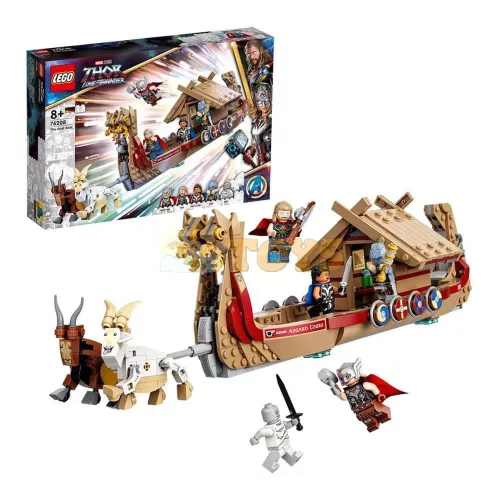 LEGO® Super Heroes Goat Pulled Boat 76208 - 564 pieces