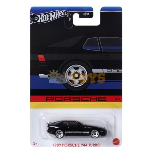 Hot Wheels Silver Diecast 1989 Porsche 944 Turbo HRW58 Mattel