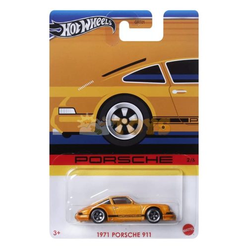 Hot Wheels Silver Diecast 1971 Porsche 911 HRW57 Mattel