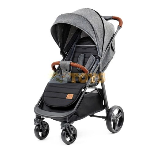 Kinderkraft Baby stroller GRANDE PLUS Gray - children's sports stroller