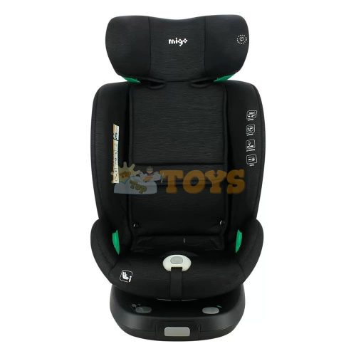 migo Car seat for children LEGEND 40-150cm Black