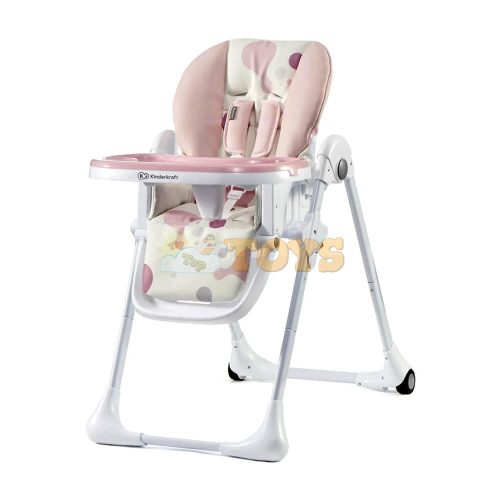 Kinderkraft YUMMY folding baby table chair Pink