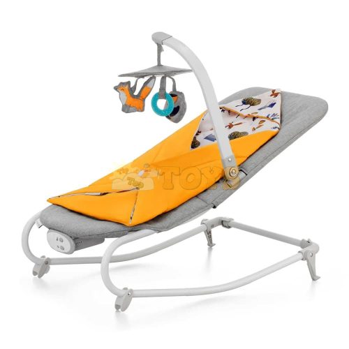 Kinderkraft Baby rocking chair 3in1 FELIO 2 Forest Yellow