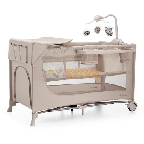 Kinderkraft Travel cot JOY2 with accessories Beige KLJOY02BEG000AC