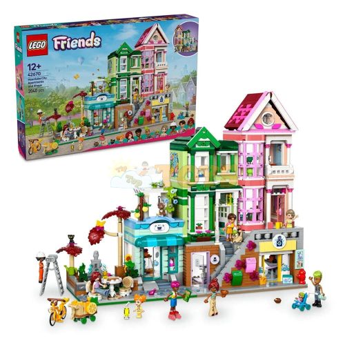 LEGO® Friends Apartments and Shops in Heartlake City 42670 - 2040 pcs