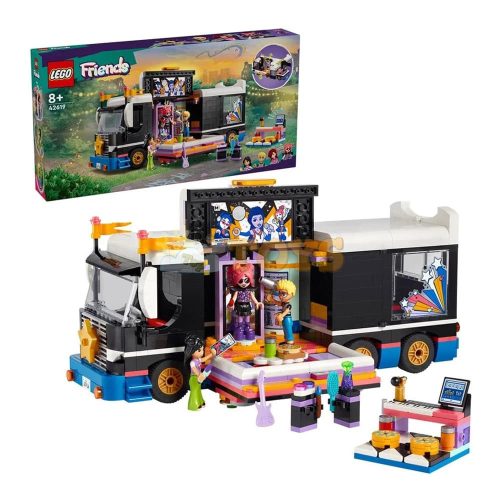 LEGO® Friends Pop Star Tour Bus 42619 - 845 pieces