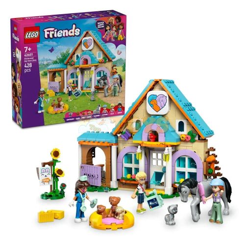 LEGO® Friends Veterinary Clinic for Horses and Pets 42651
