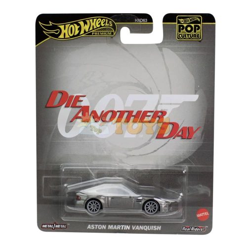 Hot Wheels Premium Diecast car Aston Martin Vanquish JBL55