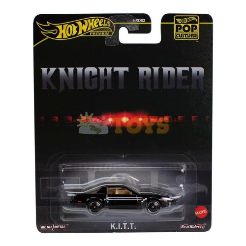 Hot Wheels Premium Diecast car K.I.T.T. JBL71 Pop Culture