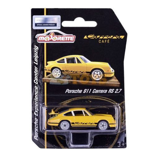 majorette Diecast car Porsche 911 Carrera RS 2.7 yellow 212053062MUE