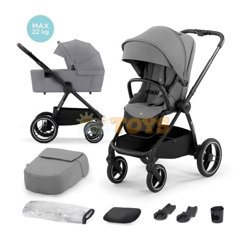 Kinderkraft Baby stroller NEA Ash Pink - 2 in 1 strollers