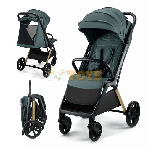 Kinderkraft LOOM Jade Green Baby Stroller - Children's Sport Stroller