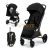 Kinderkraft LOOM Ink Black Baby Stroller - Children's Sport Stroller