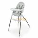 Kinderkraft DINNLY Baby High Chair Grey KHDINN00LGR0000