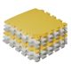 Kinderkraft LUNO Foam Puzzle Play Mat Yellow KKMLUNOYEL0000