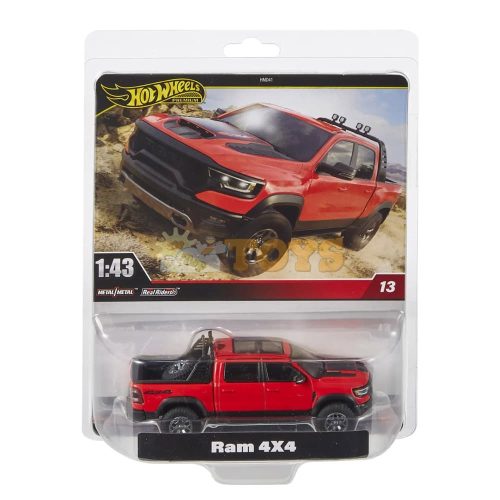 Hot Wheels Premium Real Riders RAM 4x4 HWT07 1:43