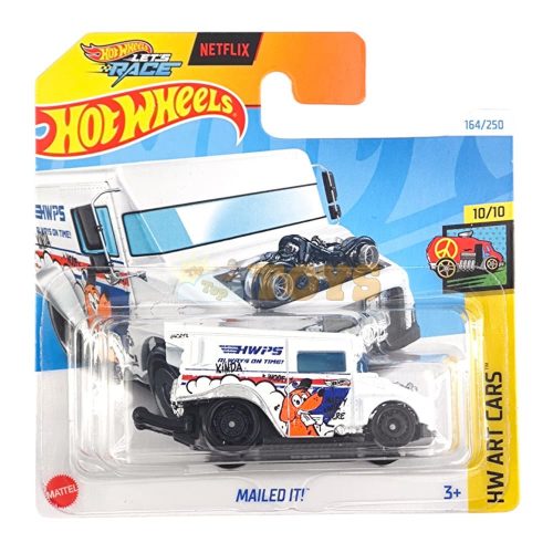 Hot Wheels Die-Cast Car Mailed It! HTD91 HW Art Cars