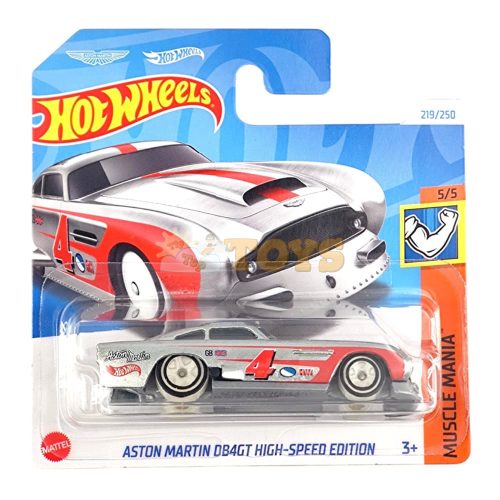 Hot Wheels Die-Cast Car Aston Martin DB4GT High-Speed Edition HRY86