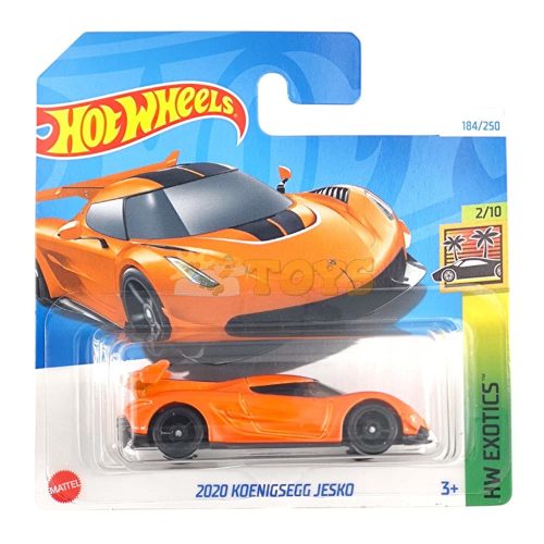 Hot Wheels Die-Cast Car 2020 Koenigsegg Jesko HTF07 HW Exotics