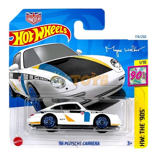 Hot Wheels Die-Cast Car '96 Porsche Carrera HTF01 HW: The '90s
