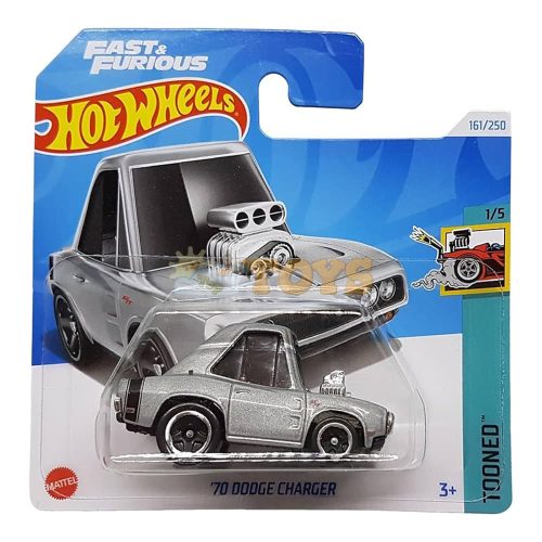 Hot Wheels Die-Cast Car '70 Dodge Charger HTD86 Tooned