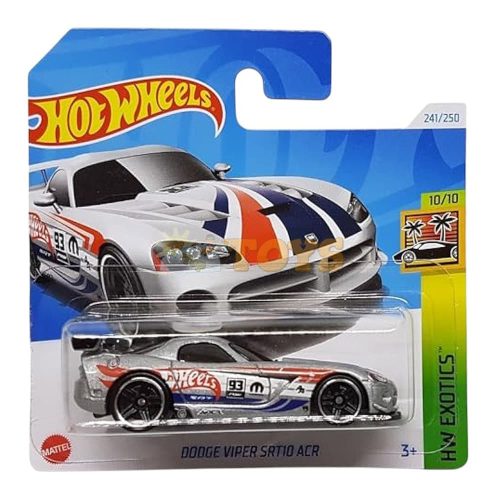 Hot Wheels Die-Cast Car Dodge Viper SRT10 ACR HTC27 HW Exotics