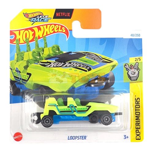 Hot Wheels Die-Cast Car Loopster HTF14 Experimotors