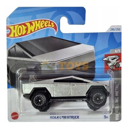 Hot Wheels Die-Cast Car Tesla Cybertruck HTB55 HW Rolling Metal